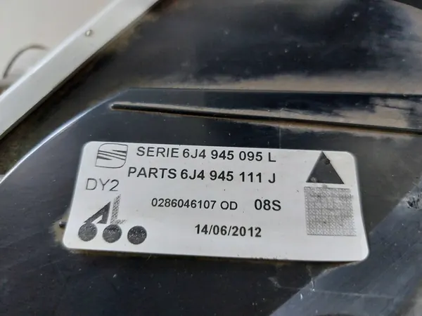 SEAT IBIZA IV LIFT 12-17 Lámpara LED Trasera Izquierda Completa image 5