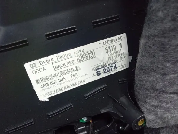 OEM Ambit-985987- Audi SQ8 Q8 Deurbekleding Links Achter image 10