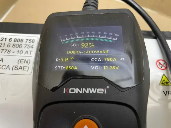 AGM-akku OEM 6806758 92Ah 850A BMW:lle image 7