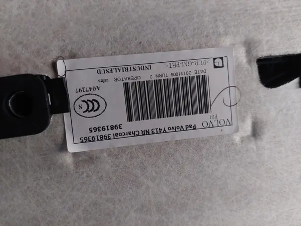 OEM PODSUFITKA Set Couvre-Poteaux Noir R-Design Volvo XC60 image 8