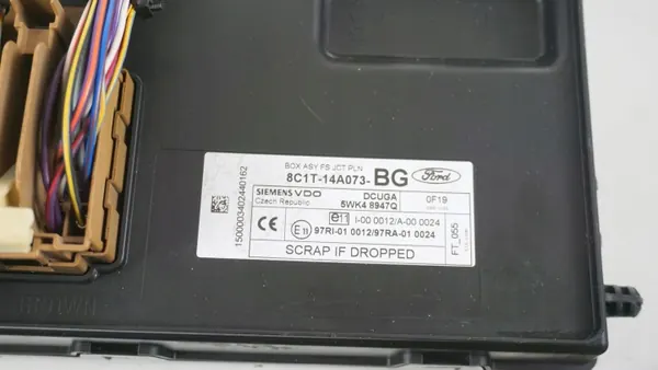Boîte à fusibles OEM 8C1T-14A073-BG Module BSI Ford Transit image 4