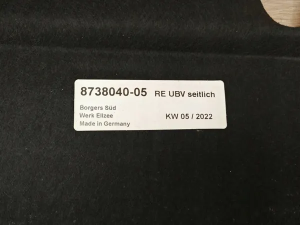 OEM 8738040 höger underkarosskydd för BMW G26 image 7