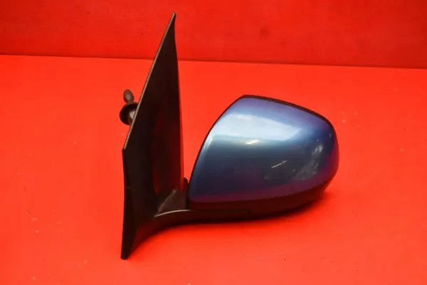 Espelho esquerdo azul manual OEM 026446 Nissan Pixo 08-13 image 2