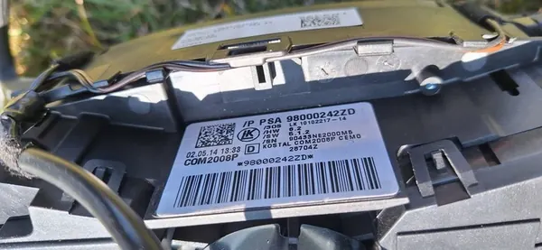 Gecombineerde Schakelaar Peugeot 508 I 96667245ZD image 2