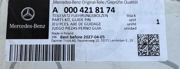 WABCO Remklauw reparatieset OEM A0004218174 Mercedes image 4