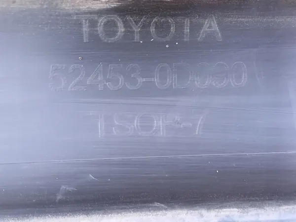 TOYOTA YARIS 3 III LIFT 17- Bakre stötfångartrim 524530D090 image 7