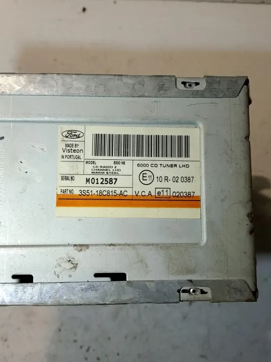 Radio CD FORD 6000 OEM 3S51-18C815-AC image 3