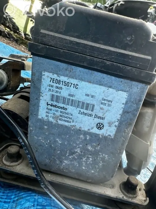 Volkswagen OE 7E0815071C Webasto Värme - Begagnad image 3