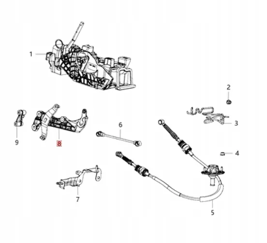OEM 68259705AD Linkreductor voor Jeep Wrangler JL image 4