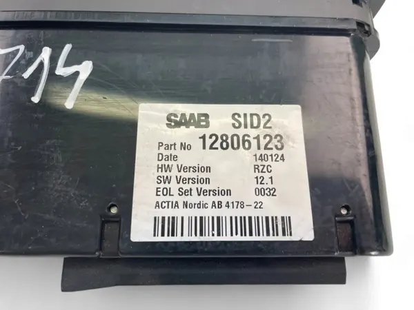 Computadora Bort Saab 9-5 (YS3E) OEM 12806123 2004 image 8