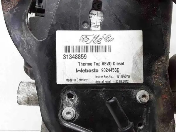 Webasto lämmityslaite Volvo XC60 V60 V70 31348859 image 3