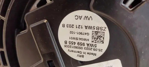 CUPRA FORMENTOR Kylarrubrik 1.4 Hybrid 5WA959455B image 7