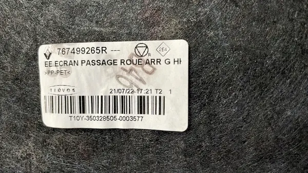 Rear Wheel Arch Renault Austral image 2