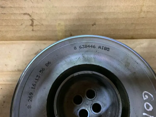 2019 BMW X3 G01 Polia do Virabrequim 8638446 image 2