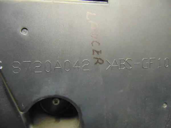 Caisson de basses OEM 8720A042 pour Mitsubishi Lancer 8 image 9