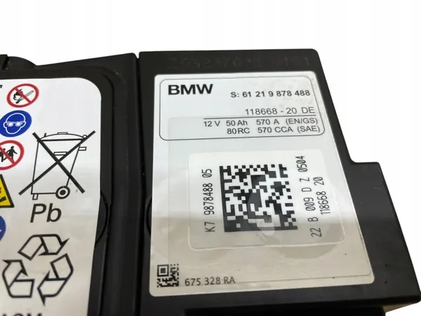 AGM Start-Stop Akku OEM 9878488 12V 50Ah image 4