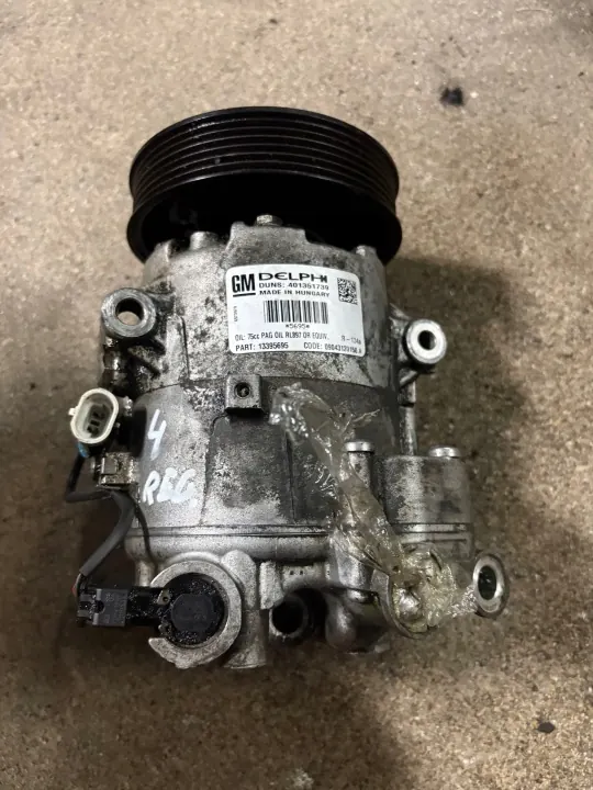 Compressor AC Opel Meriva B 1.4 Turbo OEM 13395695 image 2
