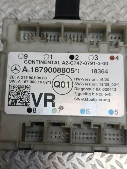 Central Locking Module OEM A1679008805 Mercedes-Benz image 2