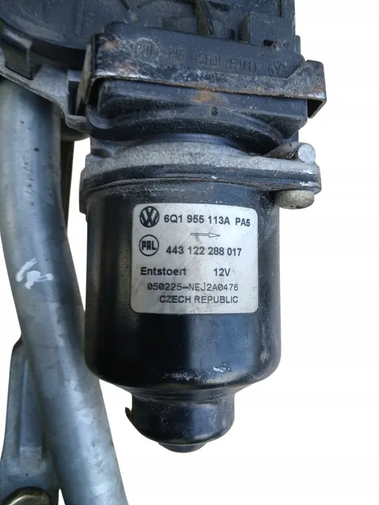 Etupyyhkijän mekanismi VW Polo 9N Lift image 4