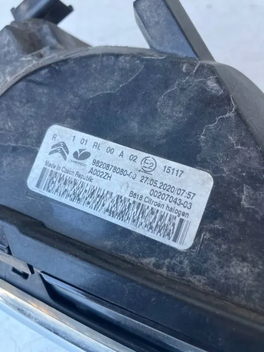 OEM 9820878080 Farol Direito DRL para Citroen C3 III image 4