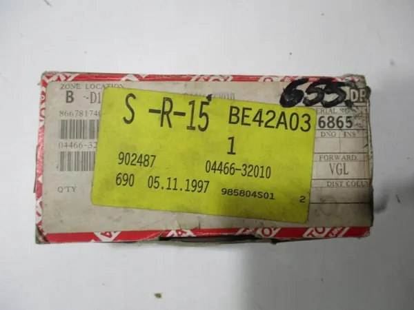 OEM 0446632010 frambromsbelägg för Toyota Avensis image 3