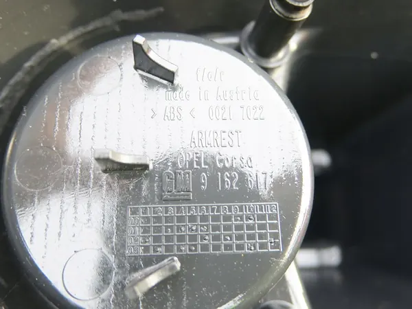 Armrest Opel Corsa C Combo C Tigra A image 3
