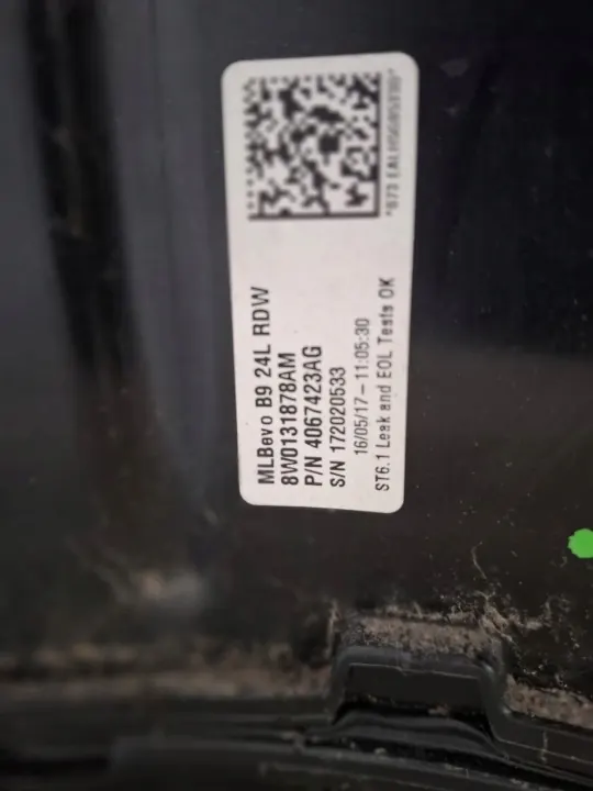 AdBlue-tank Audi A4 B9 OEM 8W0131878AM Begagnad image 5