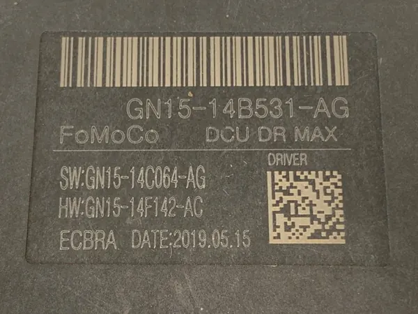 FORD ECOSPORT Module de porte GN15-14B531-AG OEM LORK-1273-38703 image 4