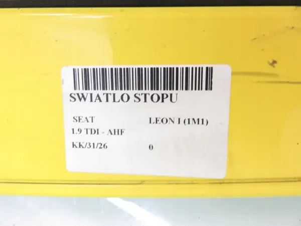 Spoiler Seat Leon I OEM 1M6827933 - Usado image 7