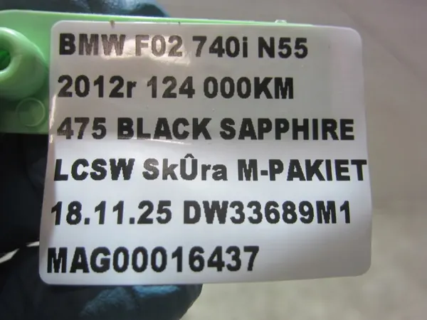 Durite de Dégazage Réservoir OEM 7595191 BMW Série 7 image 9
