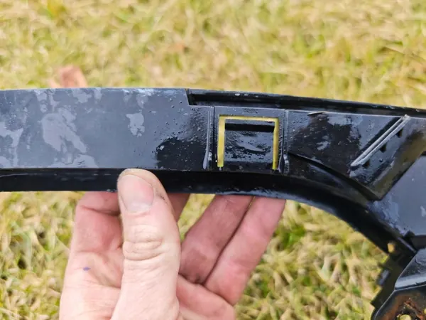 Honda CR-V III etu vasen puskuriliukuri OEM 71190-SWA image 10