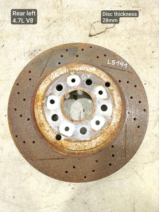 Jarrupansarja OEM 275626 Maserati GranTurismolle Takaosa image 2