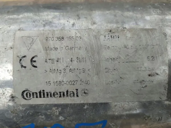 Porsche Lufttank OEM 97035815503 - Gebraucht image 5