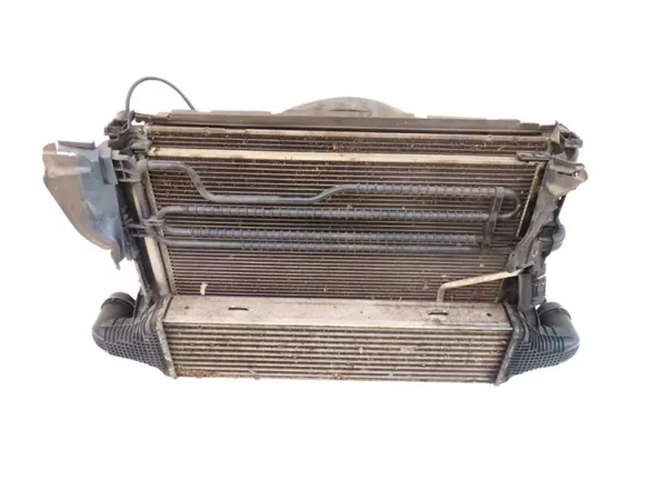 Radiator & Ventilator Set OEM A2045000554 Mercedes C W204 image 2