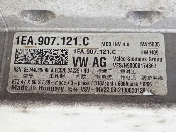 OEM 1EA907121C Invertteri Cupra Born VW ID3:lle image 7