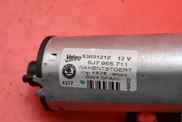 Heckwischermotor 5J7955711 Skoda Roomster 06-10 image 8