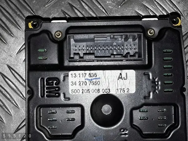Écran d'affichage Opel Vectra C OEM 13117636 image 4