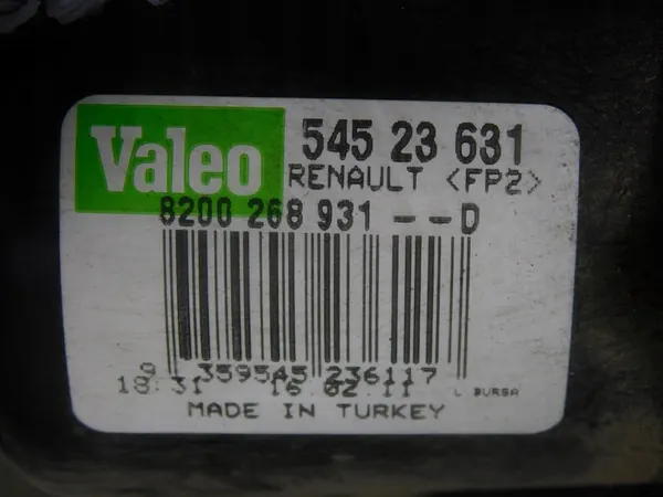 Etupyyhkijän mekanismi Renault Clio III image 4