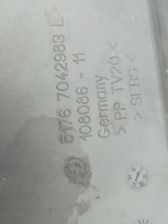 BMW 5 F07 GT Speaker Cover Left 7042983 image 10