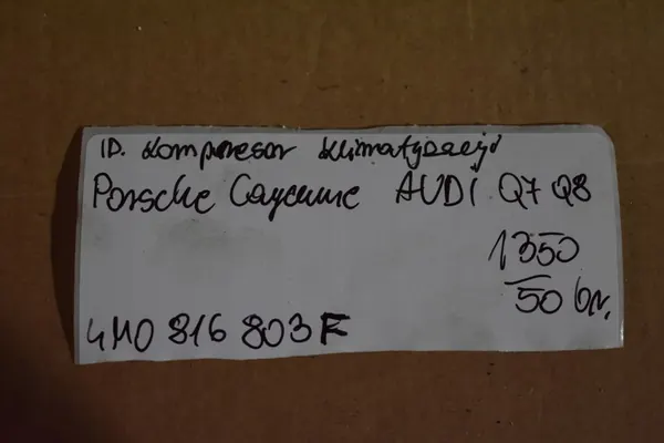 Compressore Aria Condizionata Porsche Cayenne Audi Q7 Q8 image 5