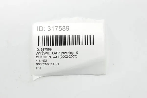 Näyttö OEM 96632560XT-01 Citroen C3 I 2002-2005 image 6