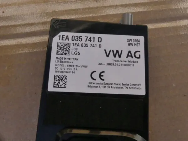 Módulo de radio VW ID4 OEM 1EA035741D - Usado image 3