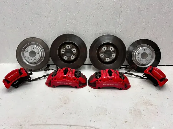 Porsche OEM 95B615106ES Bremszangen & Scheiben Set image 2