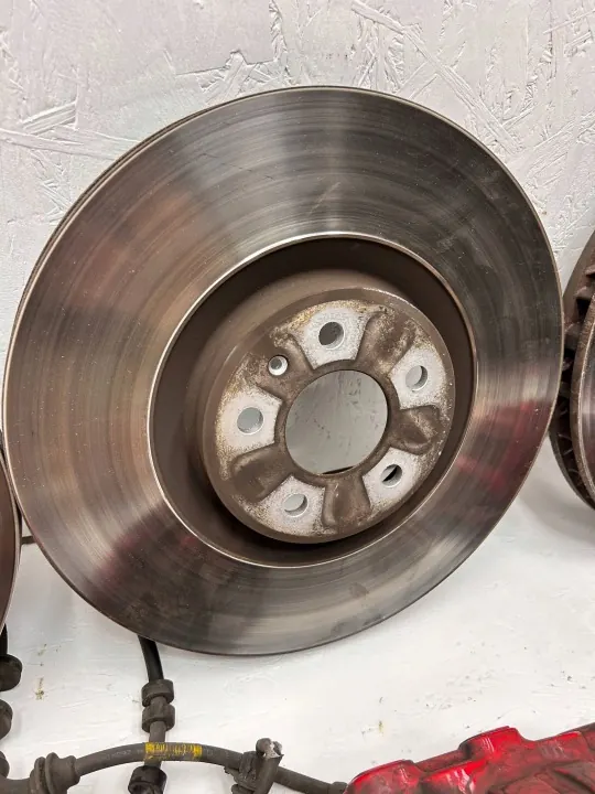 Porsche OEM 95B615106ES Bremszangen & Scheiben Set image 7