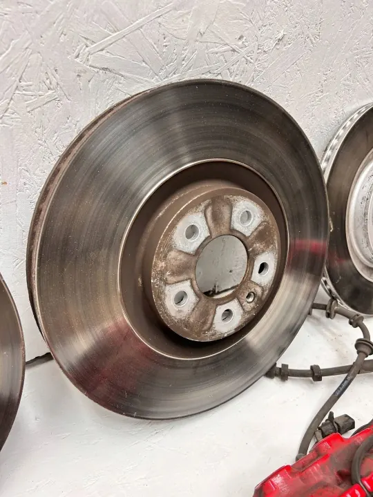 Porsche OEM 95B615106ES Bremszangen & Scheiben Set image 8