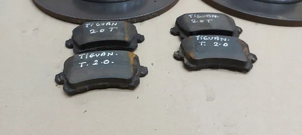 OEM Tarcze hamulcowe klocki tył VW Tiguan I LIFT 2.0 TDIParts ___++PO Remschijven & Blokken image 4