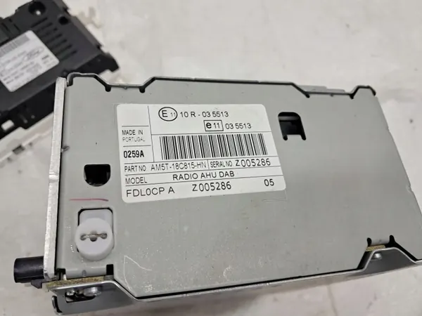 Pantalla de radio FORD C-MAX MK2 OEM AM5T-18C815-HN - Usado image 6