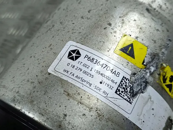 Printemps d'air de suspension avant Jeep Grand Cherokee 2020 68364704AB image 3