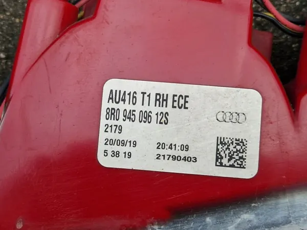 Audi Q5/SQ5 8R Sumuvalo Oikea Taka OEM 8R0945096 image 7