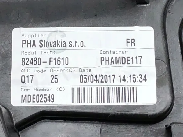 OEM 82480-F1610 Régulateur de vitre avant droit Kia Sportage image 3